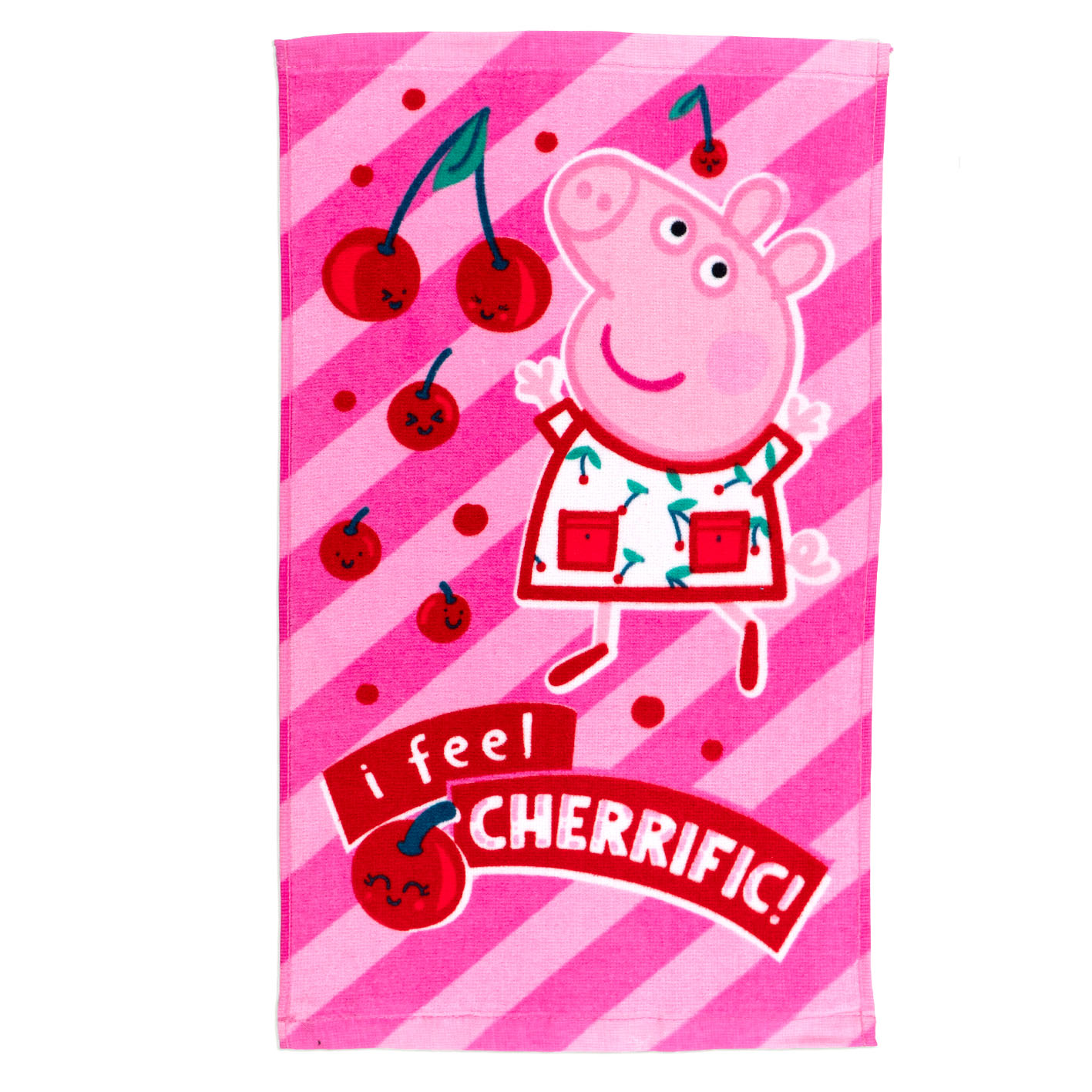 Ręcznik 30x50 cm peppa wisienki